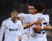 Benzema, Di María, Ozil, Real Madrid (Getty Images)