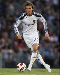 David Beckham,Jets vs Galaxy(Getty Images)