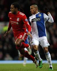 EPL : Glen Johnson - Martin Olsson, Blackburn Rovers v Liverpool (Getty Images)