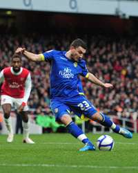 FA Cup ; Robert Snodgrass, Arsenal v Leeds United (Getty Images) 