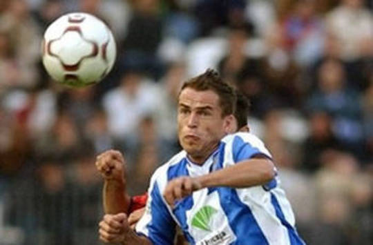 Duda, playing with Malaga (AFP)