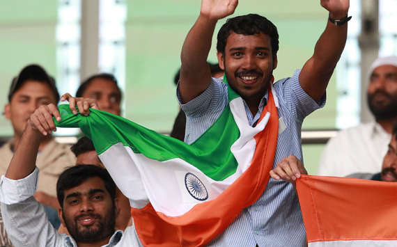 AFC Asian Cup:India vs Australia,Indian Team Supporters(Getty Images)