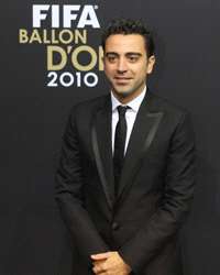 Xavi, FIFA Ballon d'Or Gala 2010  (Getty 
Images)