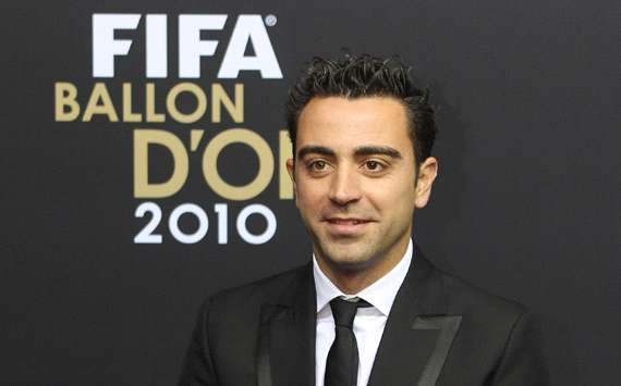 Xavi, FIFA Ballon d'Or Gala 2010  (Getty Images)