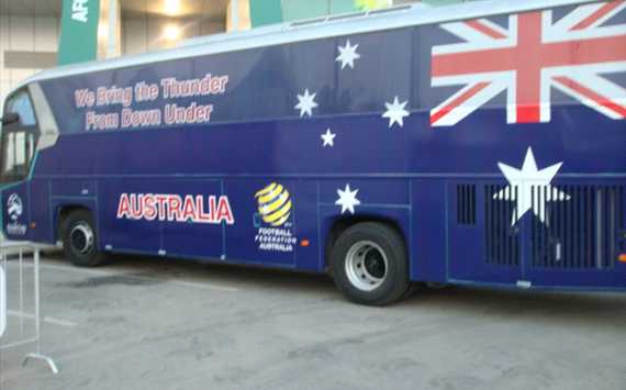 Australian Team Bus