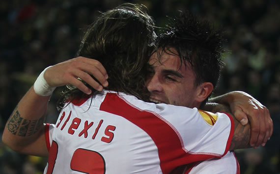 Alexis, Luca Cigarini, Sevilla (Getty Images)