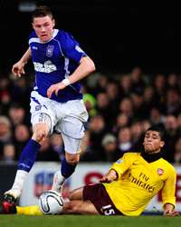 Carling Cup : Connor Wickham - Denilson, Ipswich Town v  Arsenal(getty Images) 