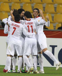 Iran vs North Korea, 2011 Asian Cup (Getty Images)
