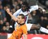 Ligue 1 : Bafetimbi Gomis (Olympique Lyonnais) vs Cedric Bourillon (FC Lorient) - (Panoramic)