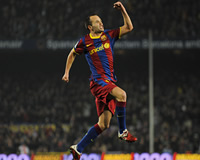 Andres Iniesta - Barcelona (Getty images)