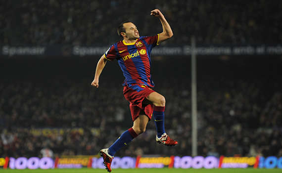 Andres Iniesta - Barcelona (Getty images)