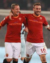 Philippe Mexes & Daniele De Rossi - AS Roma (Getty Images)