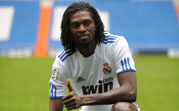 Adebayor, Real Madrid (Getty Images)