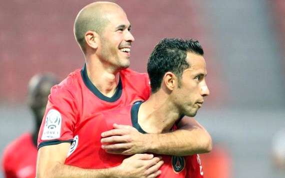 Ligue 1 : Christophe Jallet & Nene (Paris SG) - (Panoramic)