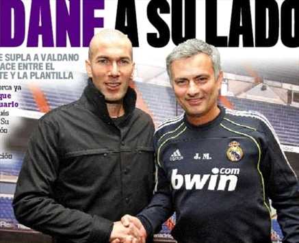 Zidane, Mourinho (Marca)