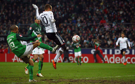 Bundesliga: Werder Bremen - Bayern Munich, Arjen Robben (Getty Images)