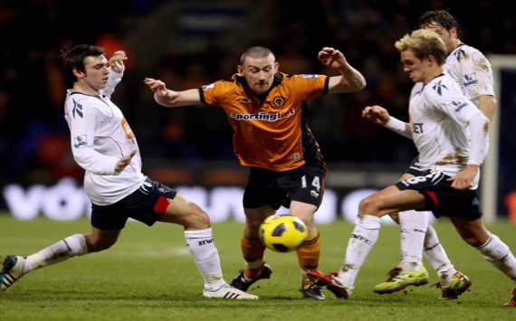 EPL,David Jones,Bolton Wanderers vs Wolverhampton Wanderers(Getty Images)