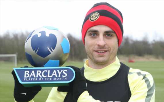 Barclays POTM Berbatov