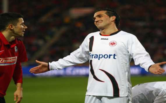 Gekas hatte heute kein Glück im Dress von Eintracht Frankfurt (Getty Images)