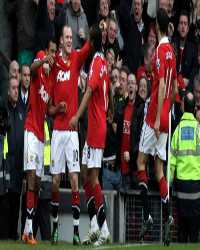 EPL : Nani -  Wayne Rooney - Anderson - Ryan Giggs ,  Manchester United v Manchester City (Getty Images)