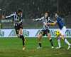 Matri colpisce di testa e insacca il goal del vantaggio della Juventus sull