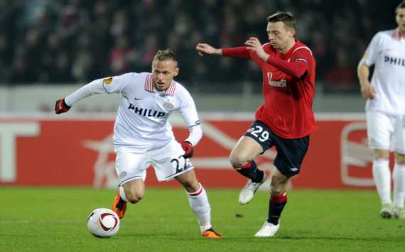 Balázs Dzsudzsák vs. Stéphane Dumont, OSC Lille - PSV (PROSHOTS)