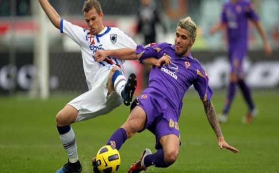 Koman & Behrami - Fiorentina-Sampdoria - Serie A (Getty Images)
