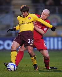 FA Cup, Leyton Orient and Arsenal, Andrey Arshavin and Andrew Whing (Getty Images)