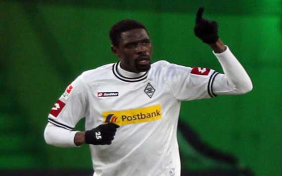 Aufwärts, Gladbach? Idrissou zeigt die Richtung an (Getty) 