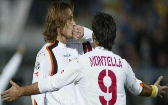 Totti And Montella
