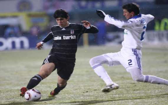 UEFA Avrupa Ligi: Danilo Silva (Dinamo Kiev) - Necip Uysal (Beşiktaş)