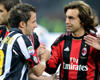 Pirlo & Del Piero - Milan-Juventus (Getty Images)