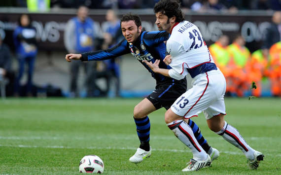 Pazzini & Kaladze - Inter-Genoa - Serie A (Getty Images)
