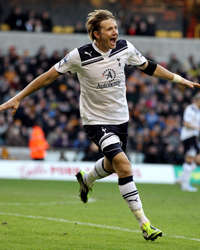EPL : Roman Pavlyuchenko, Wolverhampton Wanderers v Tottenham