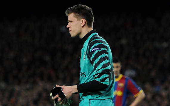 CL: Wojciech Szczesny, Barcelona-Arsenal