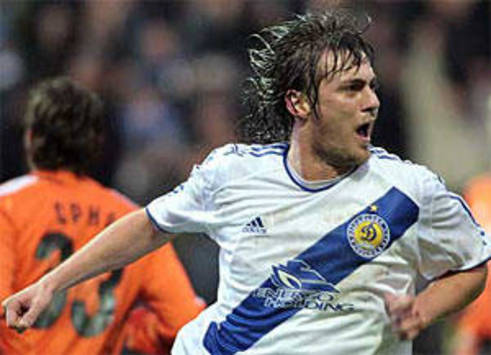 Artem Milevskiy of Dinamo Kiev