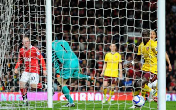 FA Cup : Wayne Rooney - Manuel Almunia - Bacary Sagna, Manchester United v Arsenal