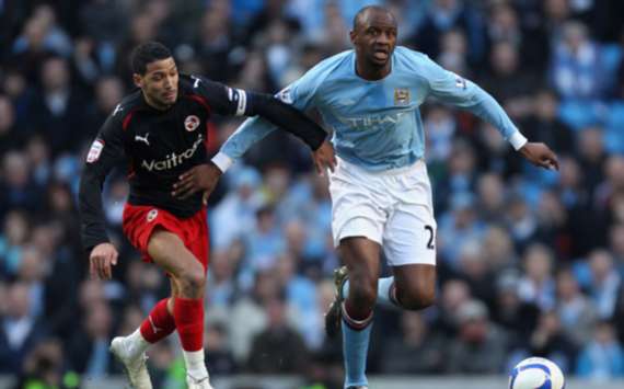 FA Cup : Jobi McAnuff - Patrick Vieira, Manchester City v Reading