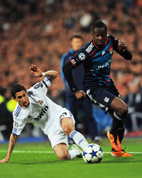 Di Maria, Cissokho, Real Madrid, Olympique Lyon