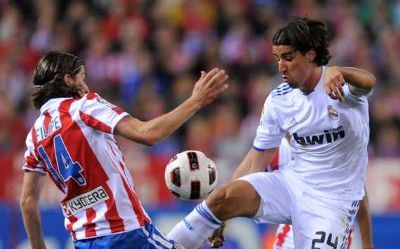 Filipe und Khedira kämpfen um den Ball
