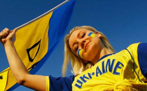 Ukraine fan - Ukraine flag