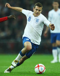 International Friendly  - England vs Ghana, Jack Wilshere and Anthony Annan 