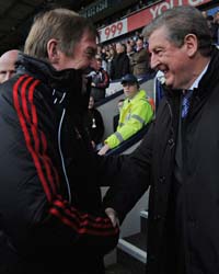 EPL, West Bromwich Albion v Liverpool, Kenny Dalglish and Roy Hodgson