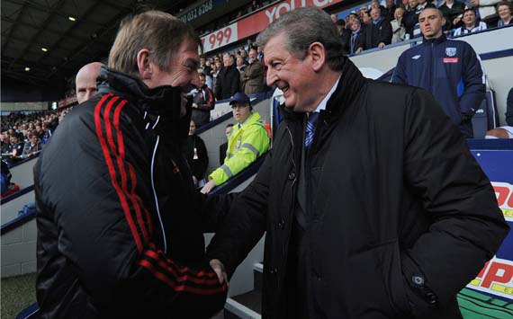 EPL, West Bromwich Albion v Liverpool, Kenny Dalglish and Roy Hodgson