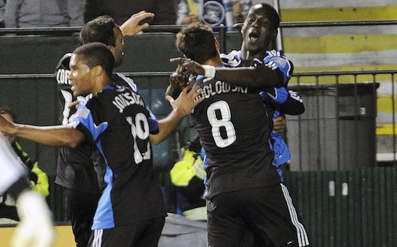 Simon Dawkins, Chris Wondolowski, San Jose Earthquakes; MLS