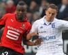 Ligue 1 : Abdoulrazak Boukari (Rennes) vs Dariusz Dudka (AJ Auxerre)