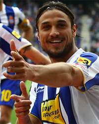 Pablo Osvaldo, Espanyol, Racing Santander (Marc Ibáñez, Goal.com)