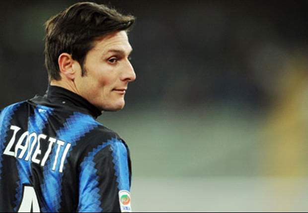 Inter skipper Zanetti sustains leg injury versus Fiorentina