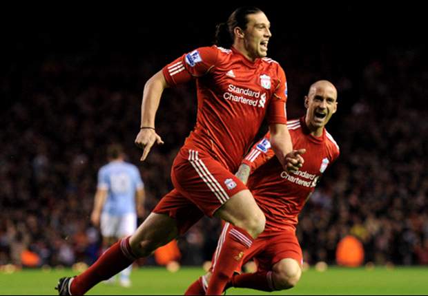 Liverpool manager Kenny Dalglish hails 'fantastic' Andy Carroll double after win over Manchester City