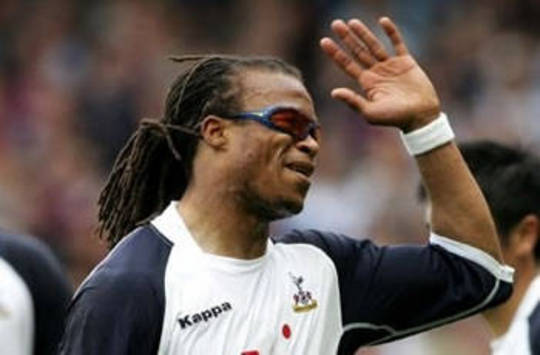 Edgar Davids, netherlands player of Tottenham (AFP)